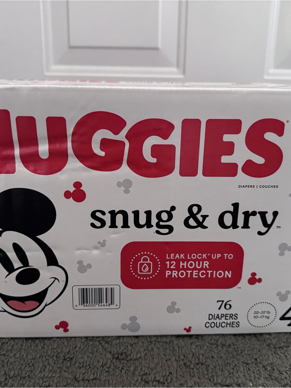 Huggies Snug & Dry Diapers - Red